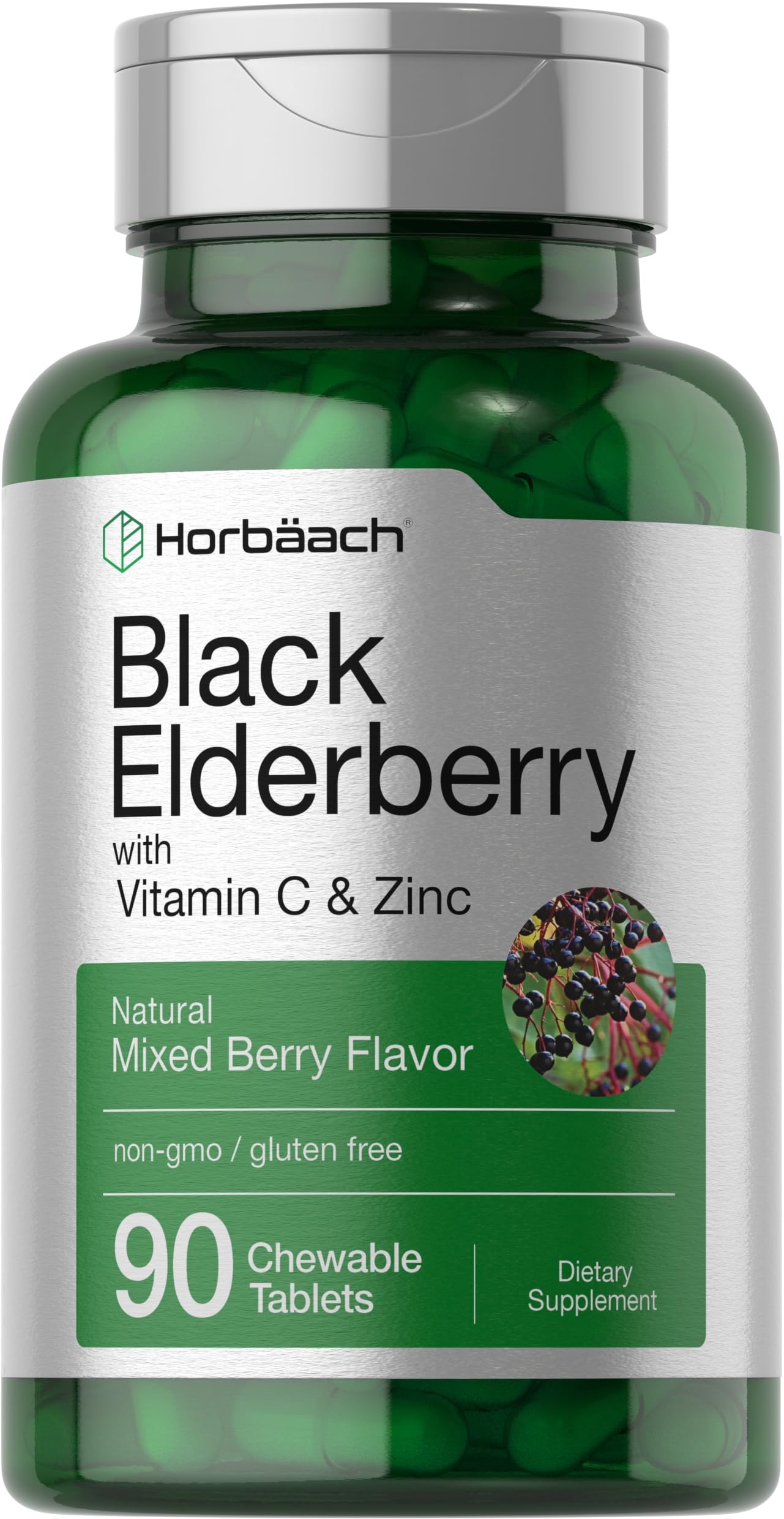 Black Elderberry Vitamin C and Zinc