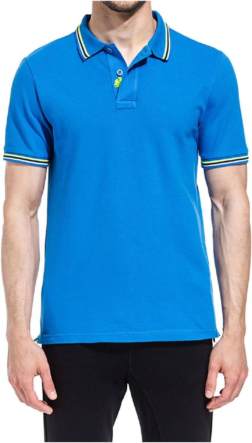 SUNDEK Polo m779plj6500 Brice 460 Ocean 7 a 2 Bottoni elasten ss 17