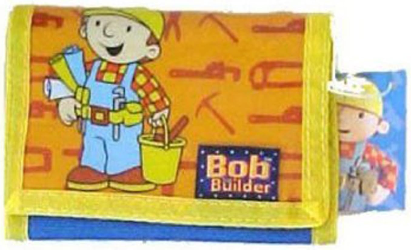 Orange Bob The Builder Boys Tri-Fold Wallet