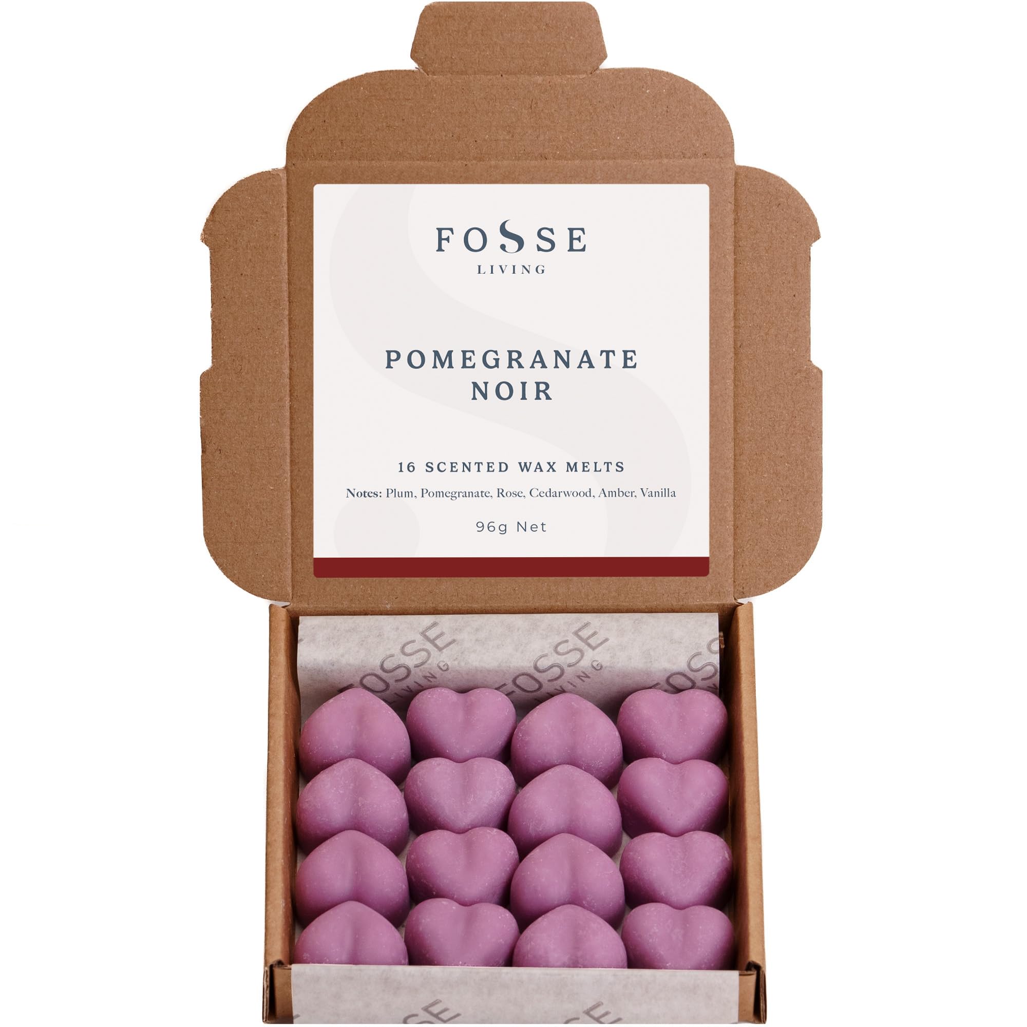 Pomegranate Noir Strong Scented Wax Melts 16 Pack - The Gift for Every Occasion – Made in The UK — image 1