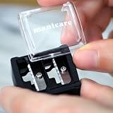 Manicare Dual Cosmetic Sharpener Dual 2 Hole Lip Brow Eye Pencil Sharpener view 7