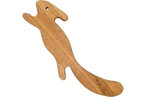 RUBARK ESTABLISHED 2014 Rubark Beech Wood Oven Rack Puller - Push Pull Tool with Long Handle for Air Fryer and Toaster Oven - Stick Tool to Prevent Burns - Cool Kitchen Gadget