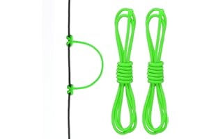PATIKIL Archery D Loop Rope Bow D Loop String Release Material Nock Wire Nocking Loop Buckle Ring for Bowstring