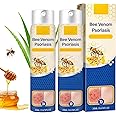 cuoct 2 PCS PsoriaHeal Bee Venom Psoriasis Treatment Spray, Psoriasis Relief Spray, Bee Venom Psoriasis Spray, Pure Natural Bee Venom Repair Spray, Bee Venom for All Skin Types