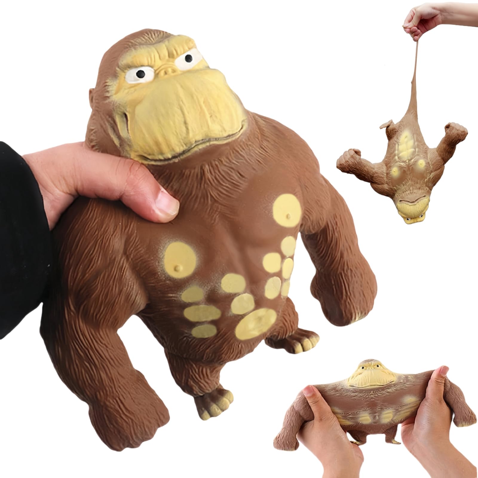 Squeeze Toy, Squishy Monkey Toy,Stretchy Glue-Sand