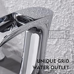 Yundoom Chrome Bathroom Faucet - 8 Inch Widespread
