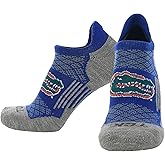 TCK NCAA No Show Socks Men's & Women's | Running Golf Ankle Sock | Licensed College Fan Gameday Apparel Merchandise Gear