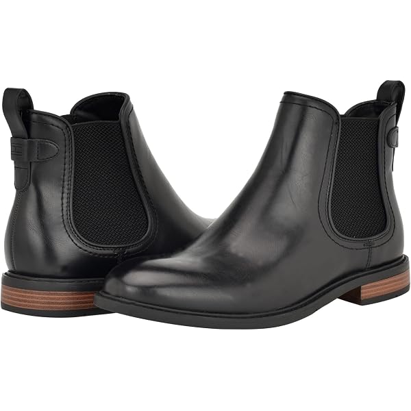 Amazon.com | Johnston & Murphy Lewis Chelsea Boot Black Full  display picture 1