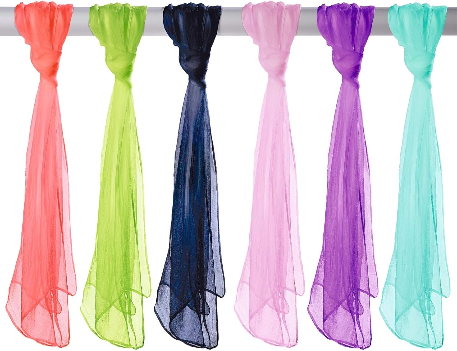 navy blue dress with scarf