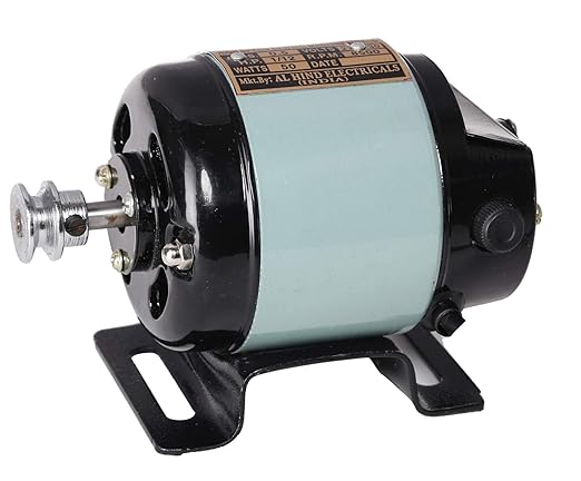 Al - Hind Sewing Machine Motor Full Copper Winding with Heavy Quality Speed Controller
