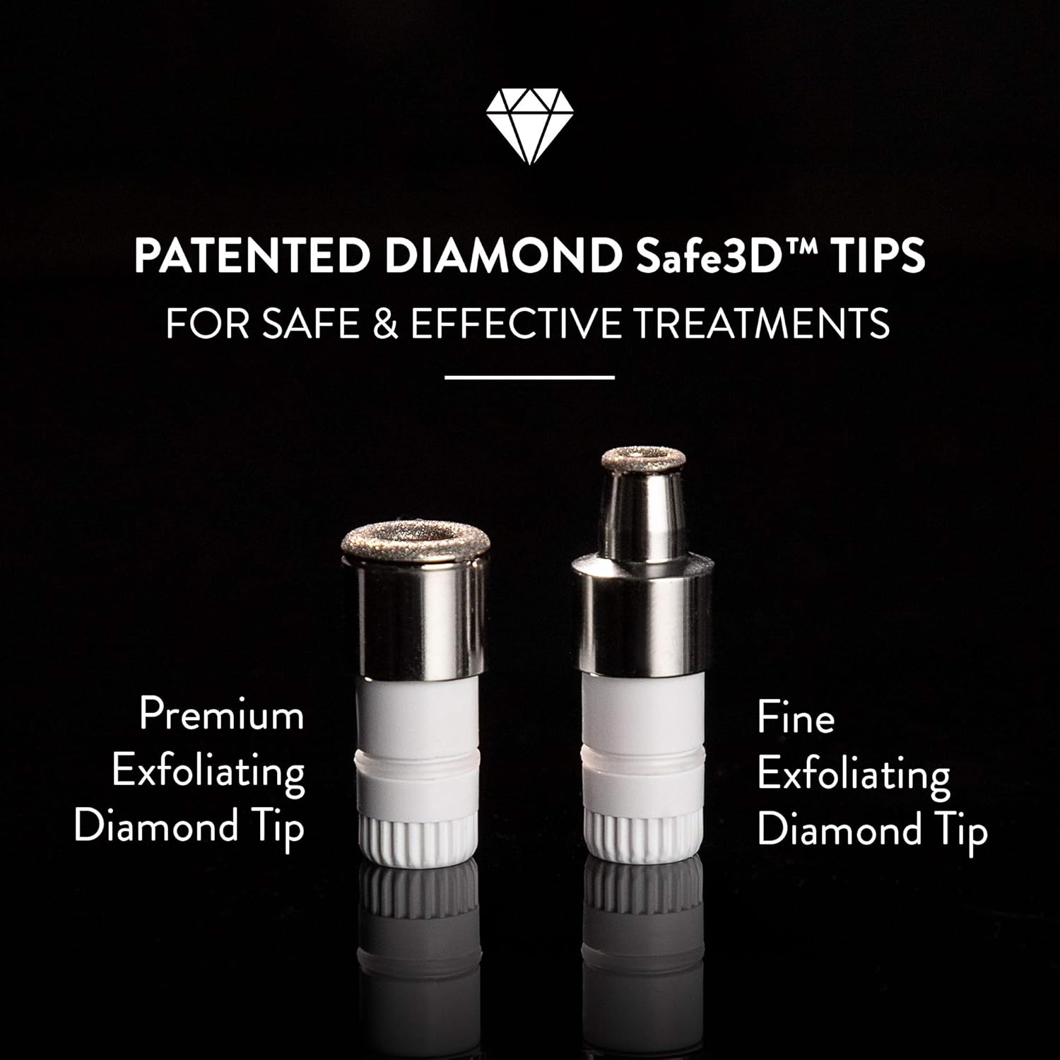 Microderm GLO Diamond Microdermabrasion Machine and Suction Tool - Clinical Micro Dermabrasion Kit for Tone Firm Skin, Advanced Home Facial Treatment System & Exfoliator For Bright Clear Skin: Beauty