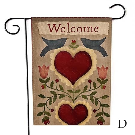 Yeefant Funny Animals Garden Flag Polyester Hanging Wall Tapestry