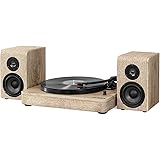 victrola acrylic clear turntable with bluetooth speakers
