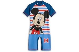 Disney Mickey Mouse Swimsuit Boys | Childrens Sunsafe Swim Costume