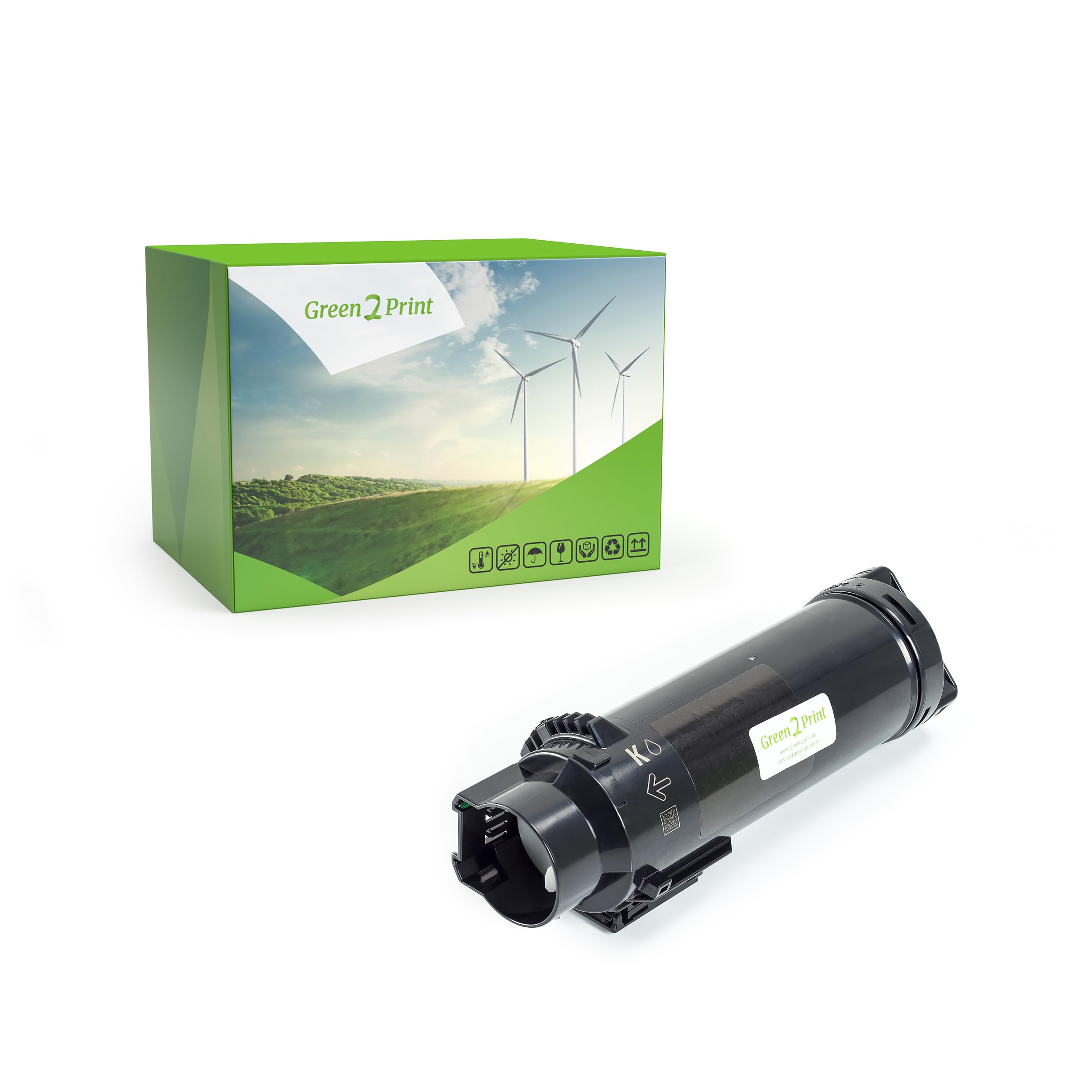 Green2Print Toner black 5000 pages replaces Dell 593-BBRZ Toner cartridge for Dell S2825CDN, H825CDW