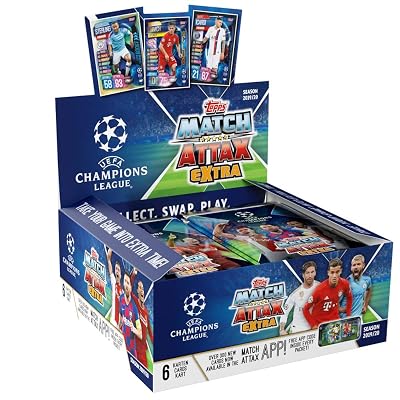 match attax booster box 2019 20 Match Attax 2019-20 Topps Extra Champions League Italia