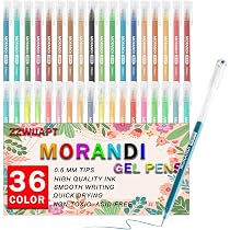 Boîte De 168 Stylos Gel Languo - Pointe Fine 0,5 Mm - Couleurs Vibrantes Dont Doré Et Argenté - Pour Coloriage Et Dessin