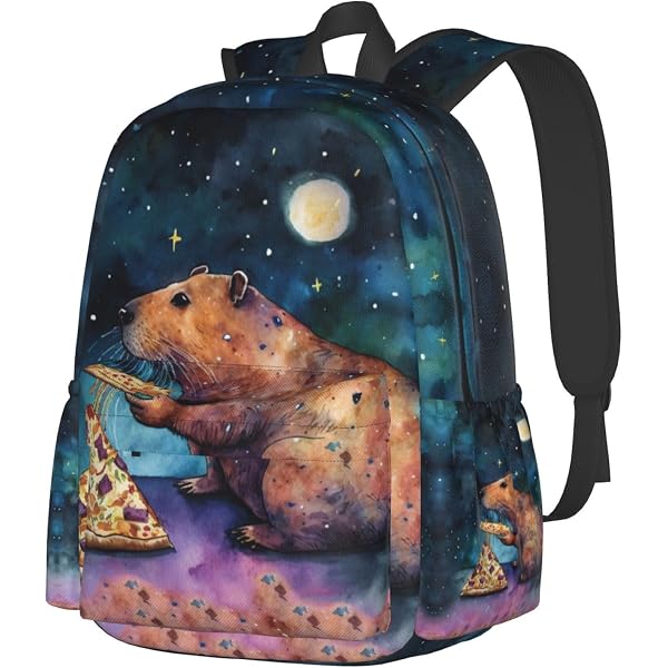 Kids Animal Backpack - 17 Inch Cute School Bookbag For Boys & Girls, Padded Straps, Lightweight Polyester