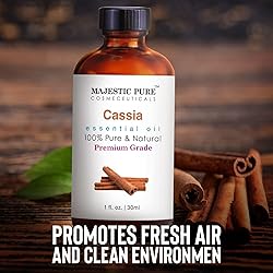 Majestic Pure Cassia Essential Oil with Glass