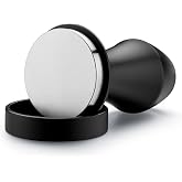 Normcore 51mm Espresso Tamper - Spring-loaded Tamper &ndash; Barista Tools - Barista Coffee Tamper with Anodized Aluminum Tamper Stand Holder &ndash; Stainless Steel Flat Base