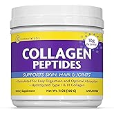 InnovixLabs Collagen Peptides Powder, Unflavored | Hydrolyzed Type I & III Collagen Protein | Vital for Skin, Hair, Nails & Joints | Easy Mixing with Nutrients for Women & Men