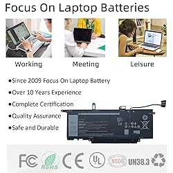 YXKC NF2MW Laptop Battery Replacement for Dell
