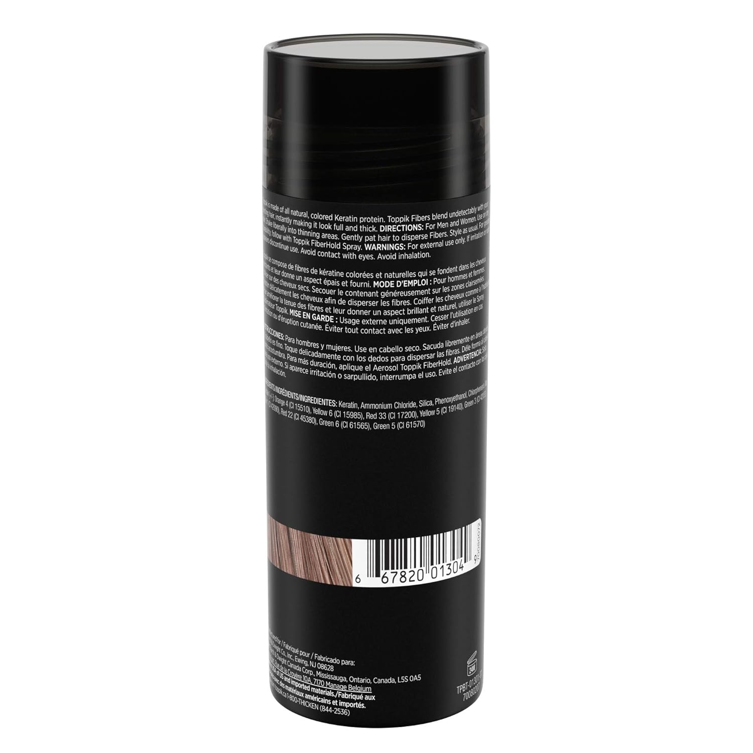 Toppik Hair Building Fibers, Light Brown, 55g: Premium Beauty
