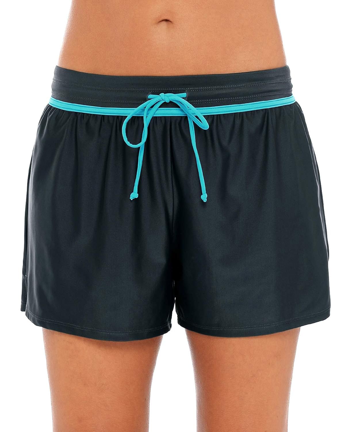 vivicoco Loose Fit Swim Shorts for Women Drawstring Bathing Suit