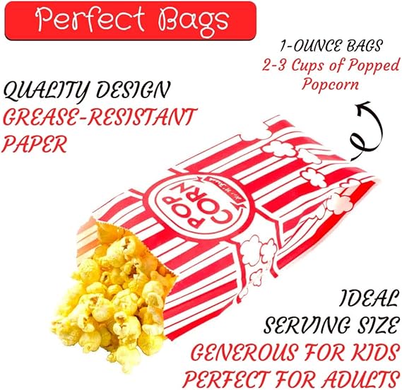 Amazon.com: Poppys palomitas de maíz y bolsas de papel ...