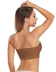 Lusait Strapless Bra for Women Non-Slip Silicone