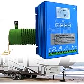 Lakenbroade 20000W Wind and Solar Hybrid Charge Controller, Wind and Solar Complementary Regulator, Mppt Boost Charging, Wind Turbine Solar Panel,48V