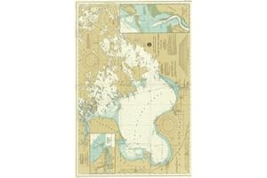 Lake of the Woods Map Journal: Vintage Map Notebook