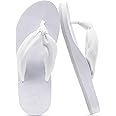 KuaiLu Flip Flops for Women with Arch Support Yoga Mat Comfortable Summer Beach Walking Thong Cushion Sandals Slip On Indoor Outdoor
