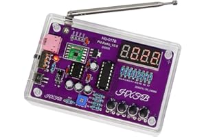 MUXWELL DIY FM Radio Kit | Soldering Practice Kit & Electronics Learning Project | STEM Science Kit for Beginners | DIY Electronic Kit with PCB, Compoments, Speaker, Case