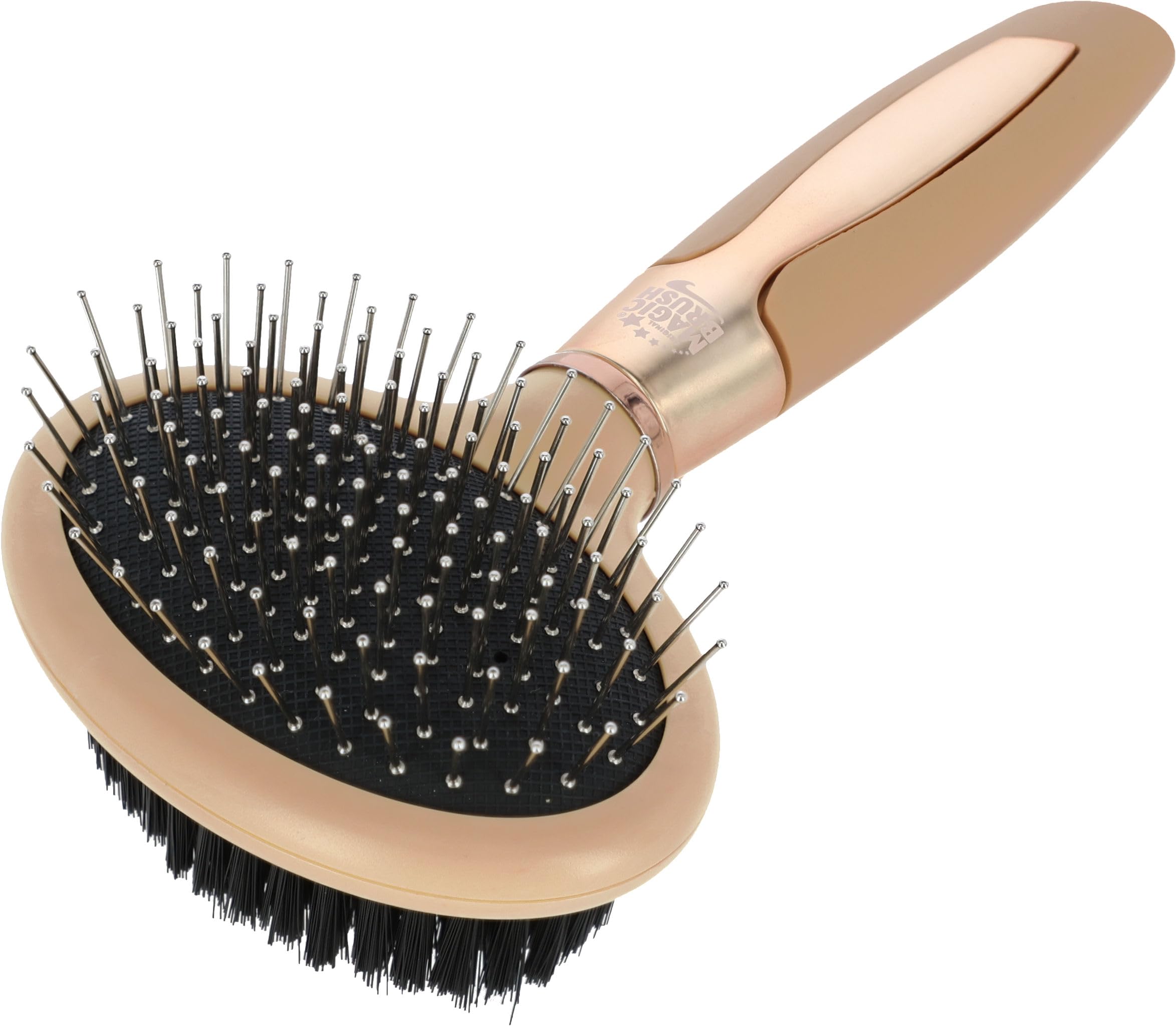 MagicBrush Double Dog Brush 9 x 20 cm Golden