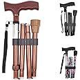PEPE Mobility - Folding Canes for Men Adjustable, Aluminum Walking Canes for Seniors, Lightweight, Foldable