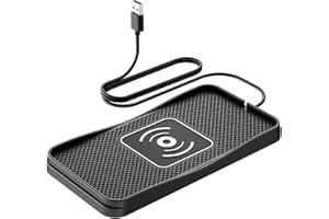 Charging Pad for Car for Kia Seltos 2021-2026, Type-C/USB 15W Car Charging Pad for Car Center Console Non Slip Charging Mat,A