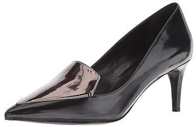 steve madden black leather heels