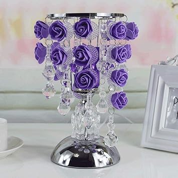 european crystal table lamp rose