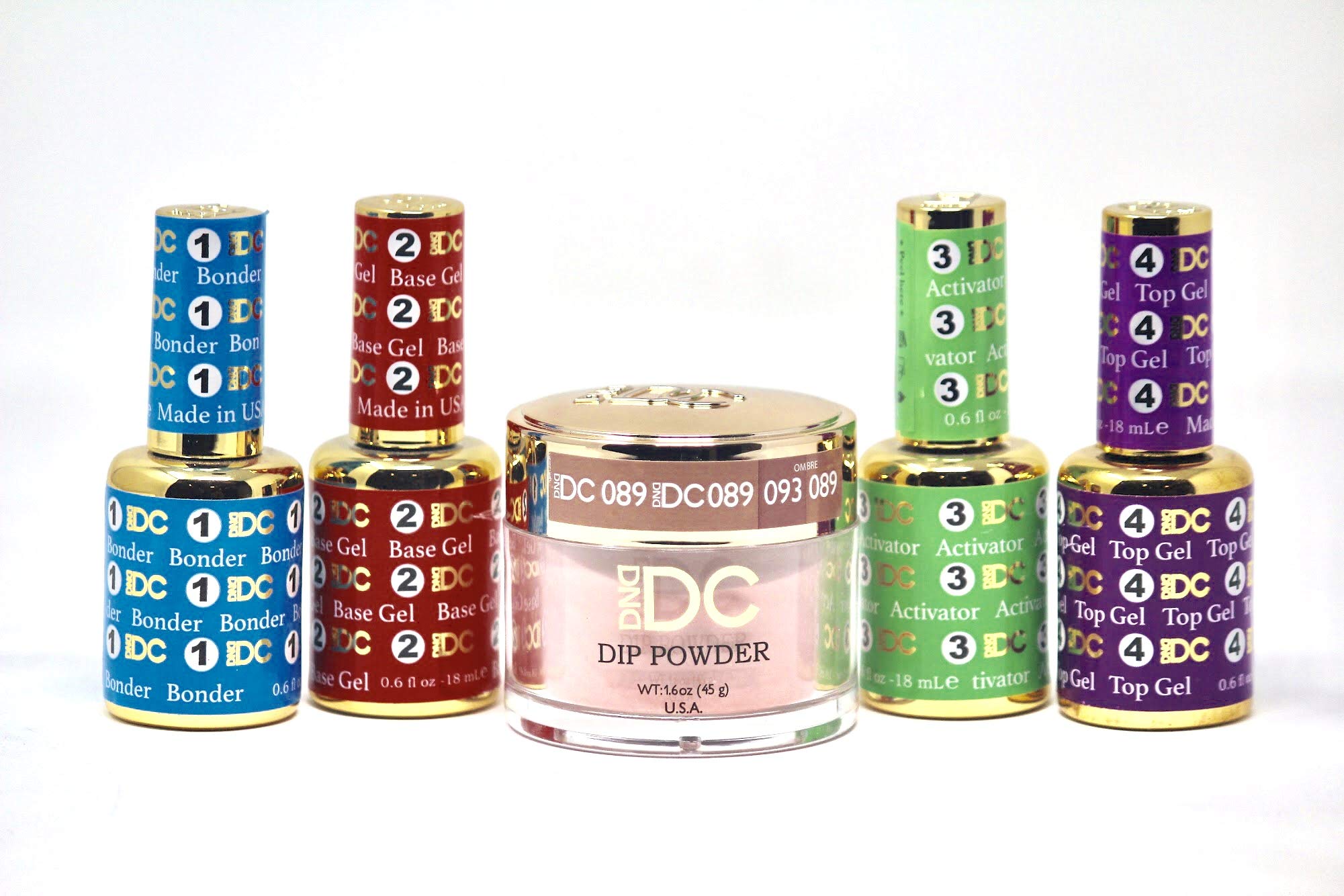 DND DIP POWDER KIT (DC 089 YELLOW MAPLE)