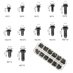 Persberg 360pcs 12sizes Laptop Notebook Tiny