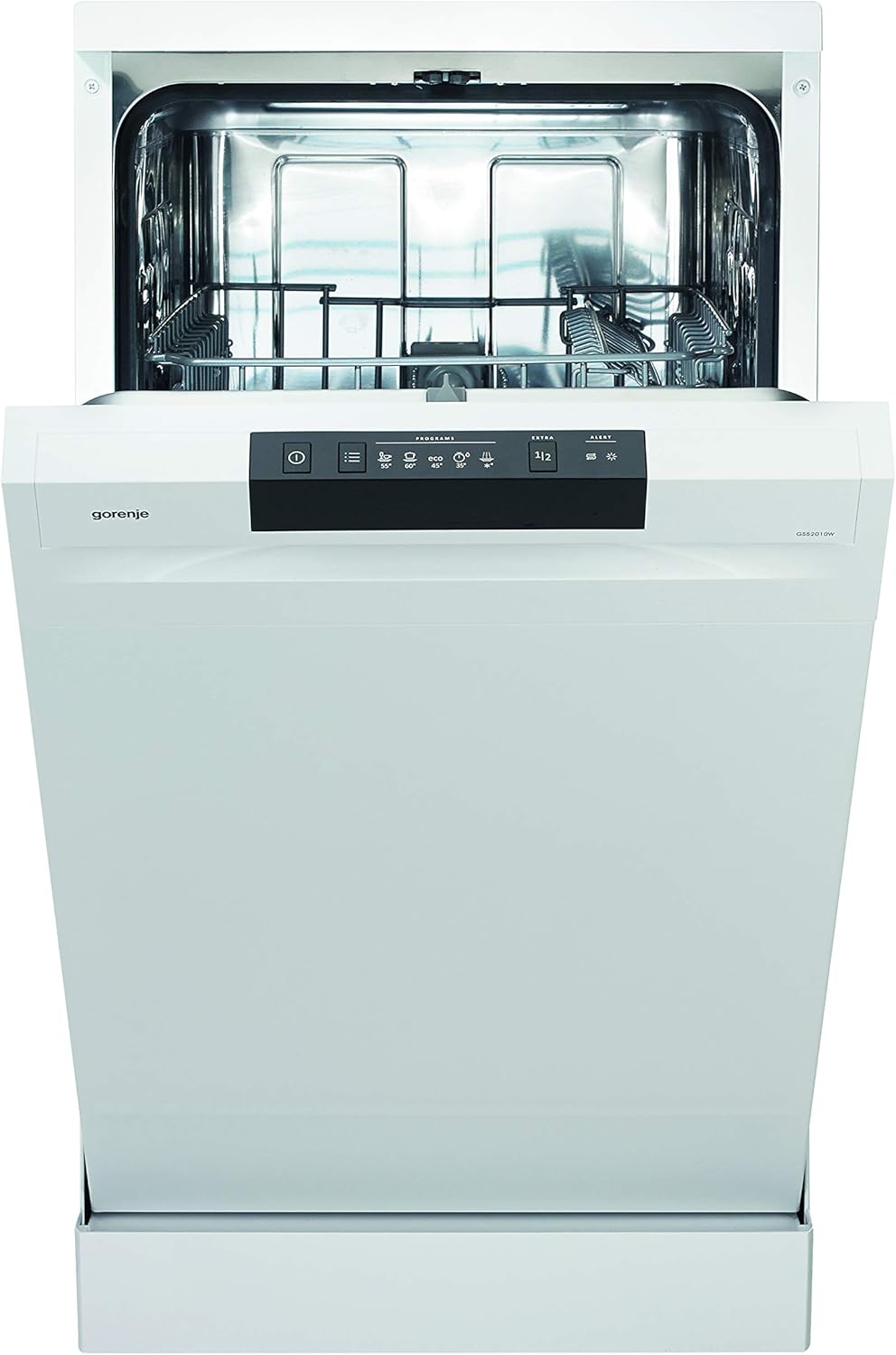 Gorenje Gs 52010 W Freistehender Geschirrspuler A 9 Massgedecke 197 Kwh Jahr 45 Cm Total Aquastop Weiss Amazon De Elektro Grossgerate