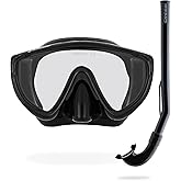 Cressi Junior Mask & Snorkel Kit- Lightweight and Comfortable - Tinetto & Mini Island- Designed in Italy by Cressi