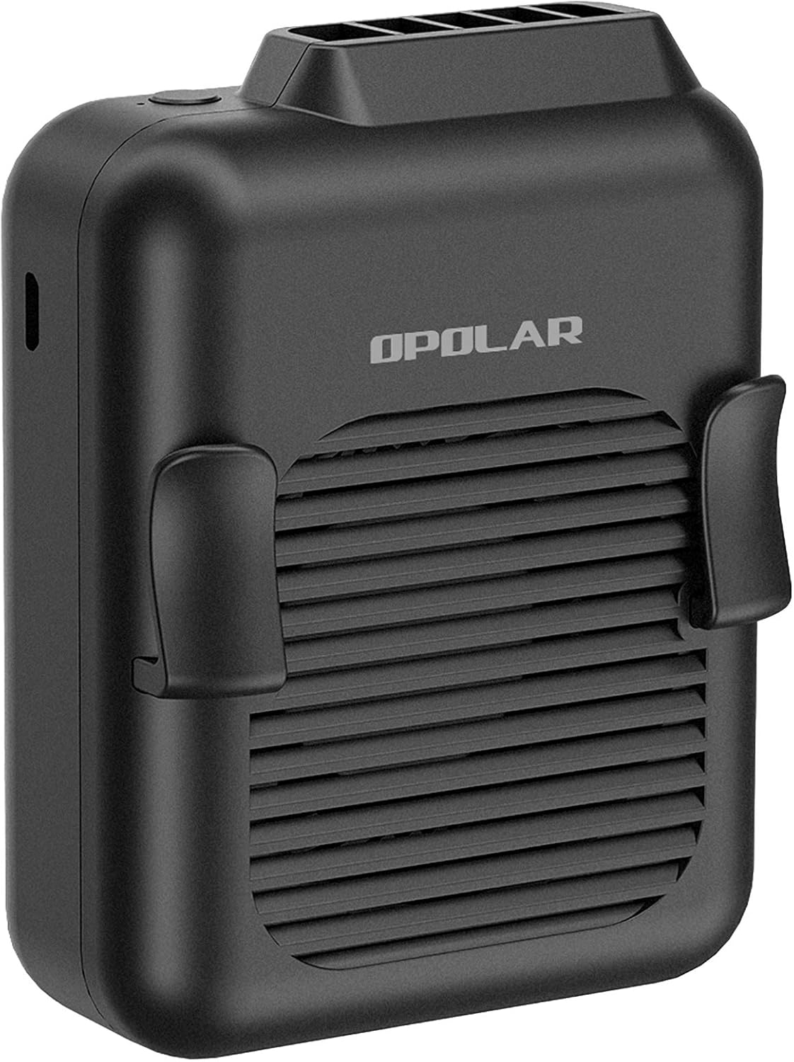 OPOLAR Personal Mini Waist Clip on Fan/Necklace Fan 2in1, Portable Belt Fan with 15H Working Time, 5000RPM Strong Airflow with 42db, 3 Speeds, Air Conditioning Cooling Refrigeration Fan For Eyelash