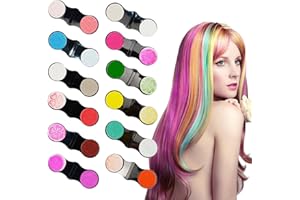 Hair Chalk for Kids & Girls - 12PCS Washable Temporary Hair Dye, Non-Toxic Hair Color for Hair, Christmas Gifts | Hypoallerge