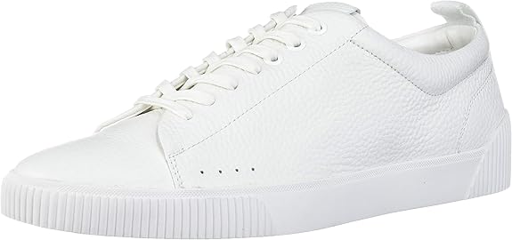 hugo boss white leather sneakers