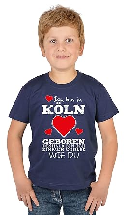 Jungenkinderbuben Shirtheimat Shirt Rubrik Lustige