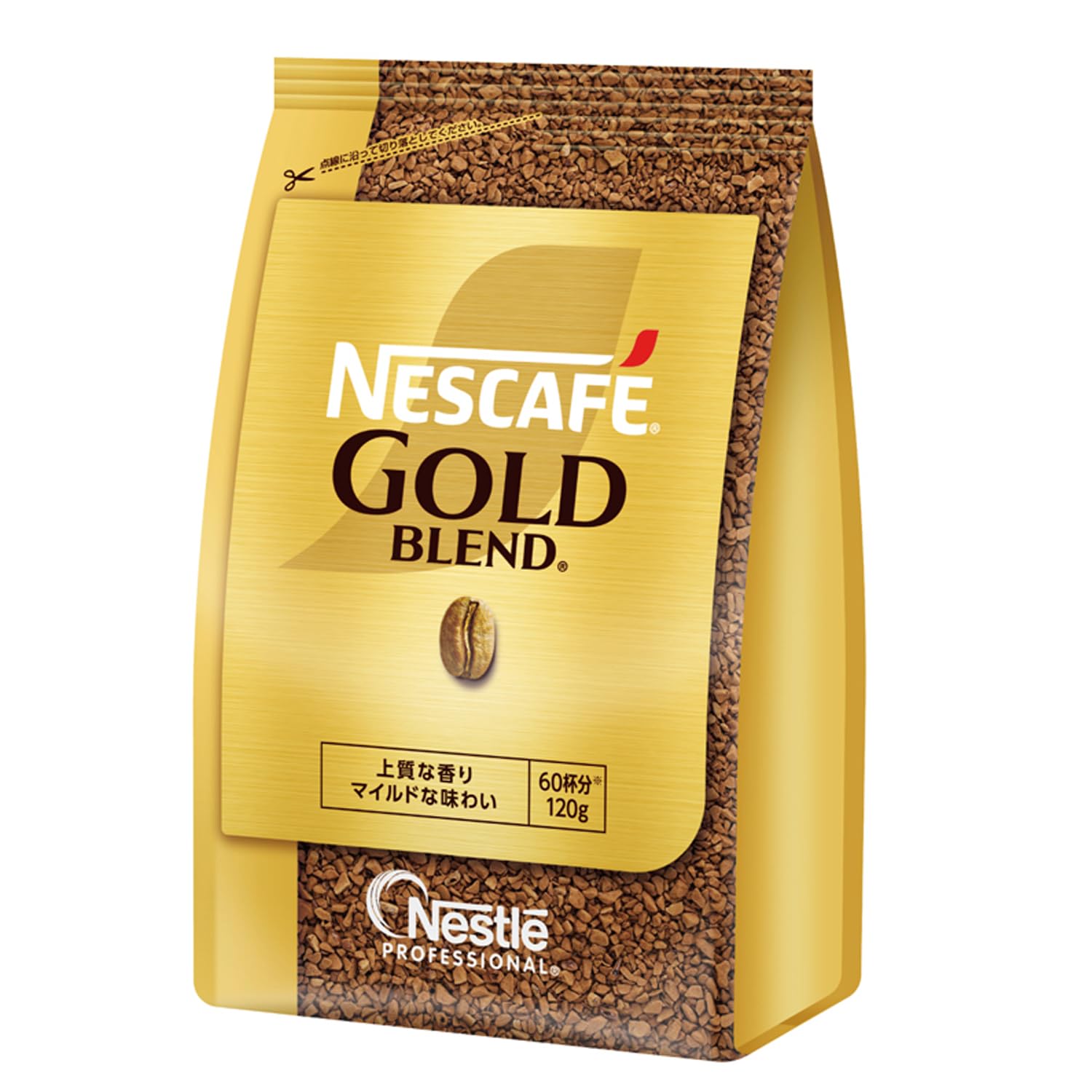 ネスレ ネスカフェ ゴールドブレンド 詰替え 120g インスタント(瓶・詰替)商品画像