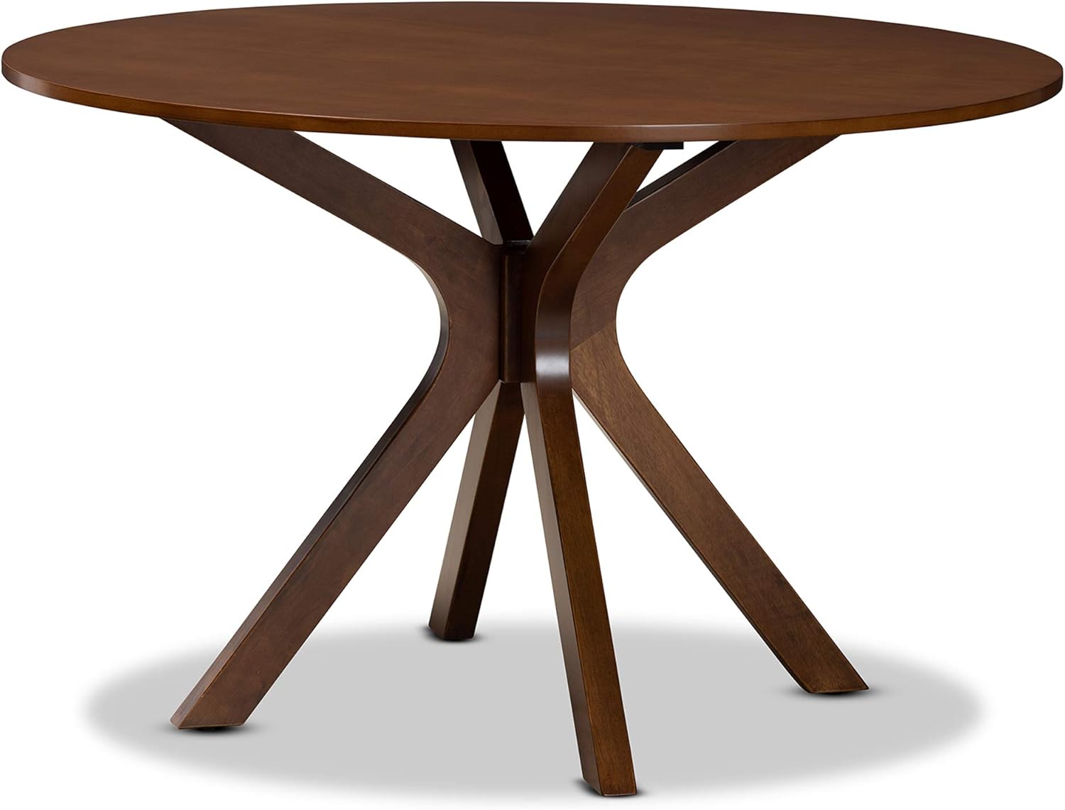 photo 48 Inch Round Coffee Table Wood urbytus