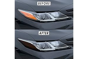 SlickMod PreCut Vinyl Smoke Tint for 2018-2022 Toyota Camry Headlight (2. Sidemarker, 20% Dark Smoke)